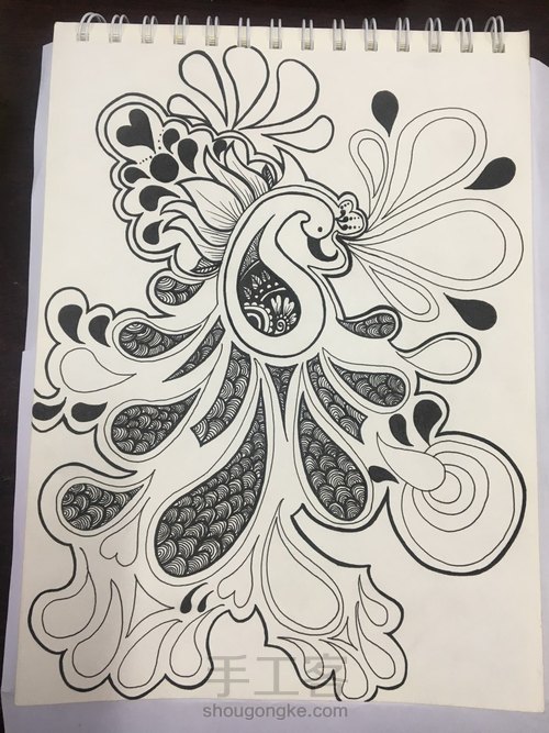 禅绕画--静心艺术 第2步