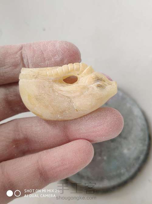 【原创】萌版兽首兽角挂坠 第8步