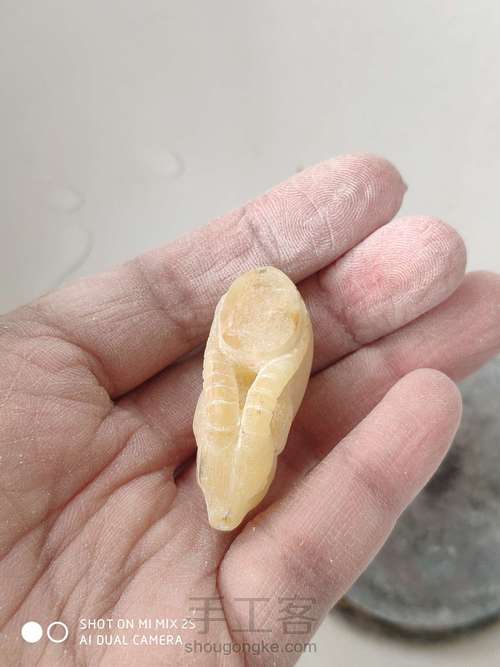 【原创】萌版兽首兽角挂坠 第9步