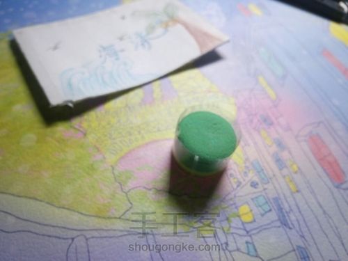 黏土食玩第七弹——甜美抹茶蛋糕 第7步