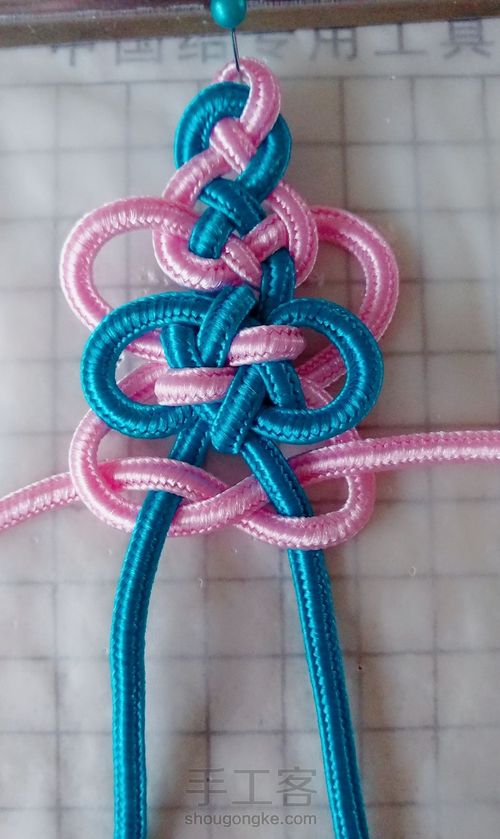 如意扁线发夹 第11步