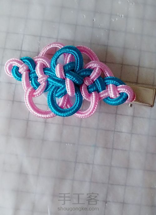 如意扁线发夹 第18步