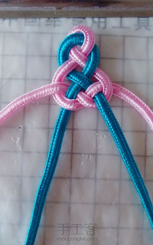 如意扁线发夹 第4步