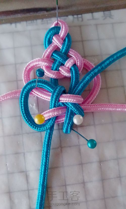 如意扁线发夹 第8步