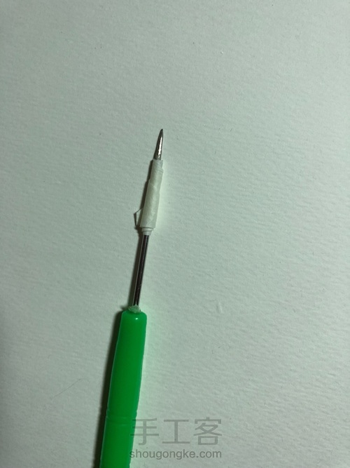 【原创】纸藤手作染色系洋桔梗 原创教程 原创不易 请勿转载 第4步