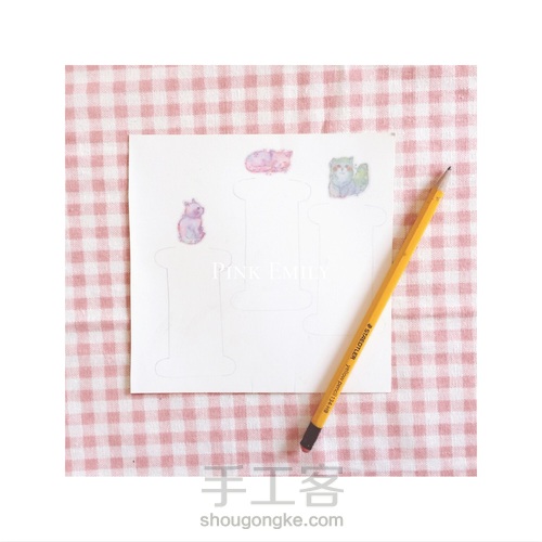 超级宇宙无敌美贴纸线板（简单） 第2步