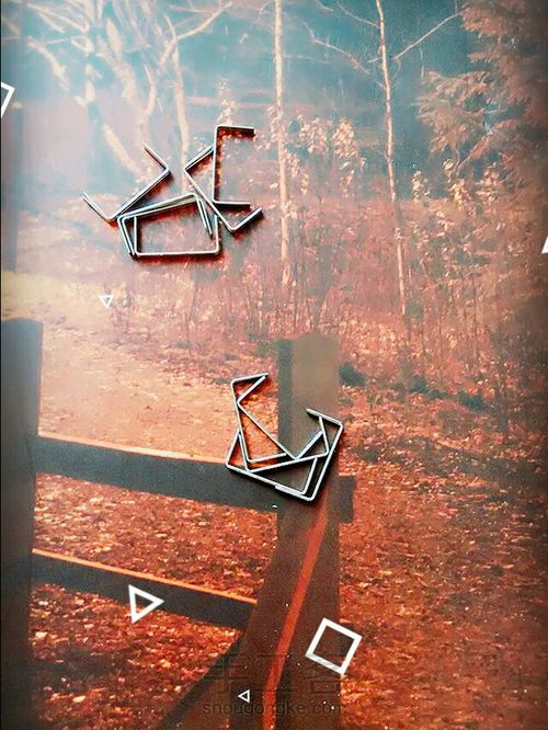 手工订书钉玫瑰 第6步