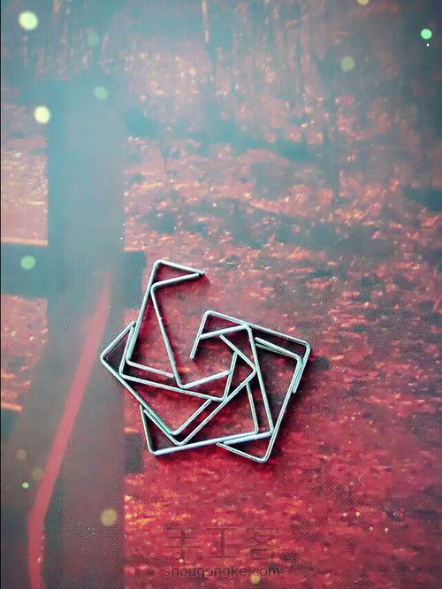 手工订书钉玫瑰 第9步