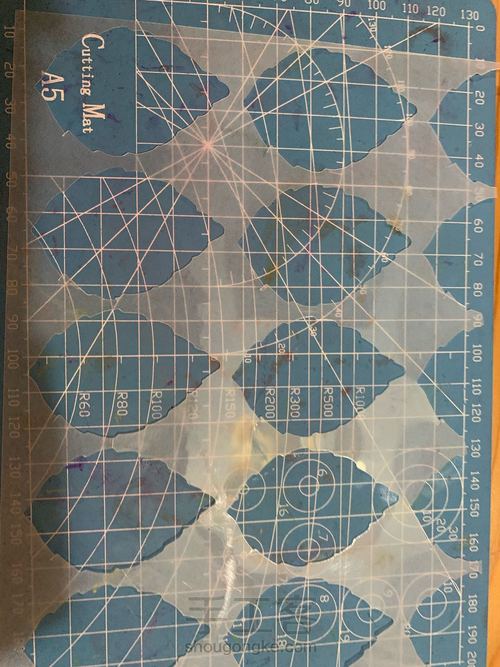 【原创热缩片边角料改造】｜三色堇发簪 第1步