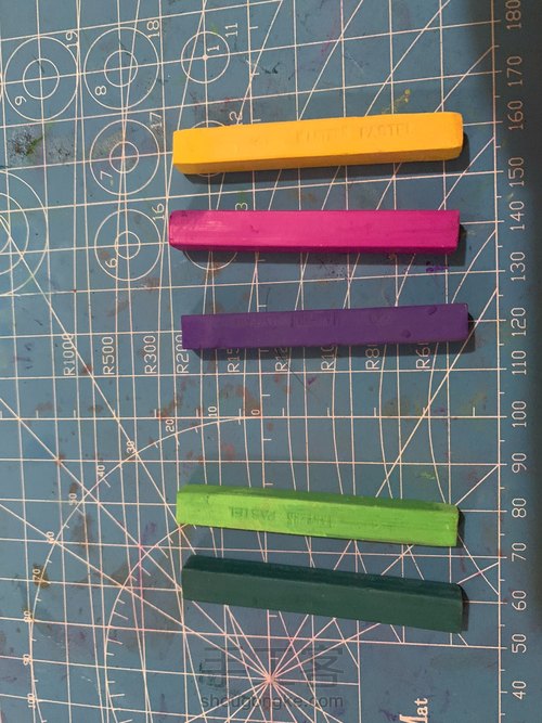 【原创热缩片边角料改造】｜三色堇发簪 第4步