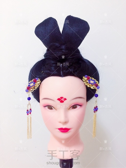 古风发簪步摇 第17步