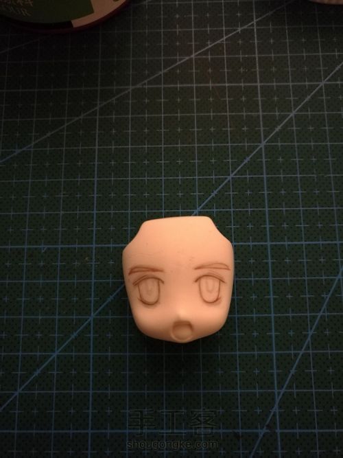 剑灵宝宝冰箱贴(萌萌哒小剑灵) 第4步