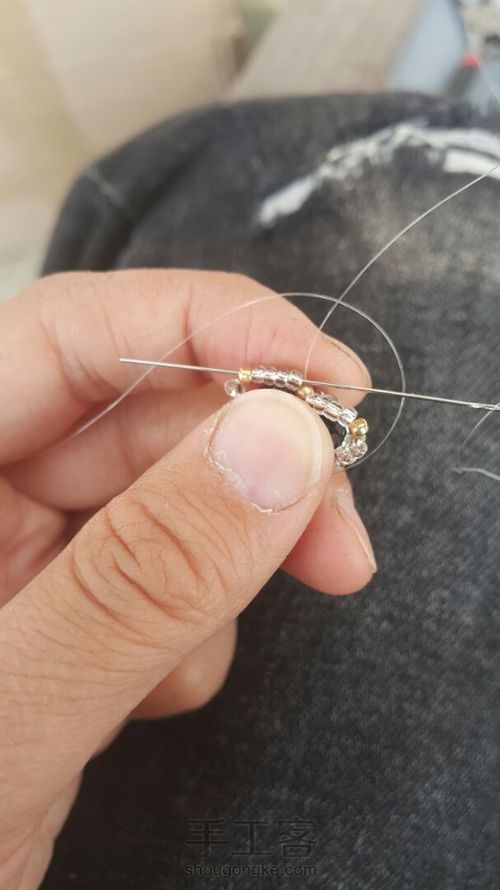 串珠饰品 第3步