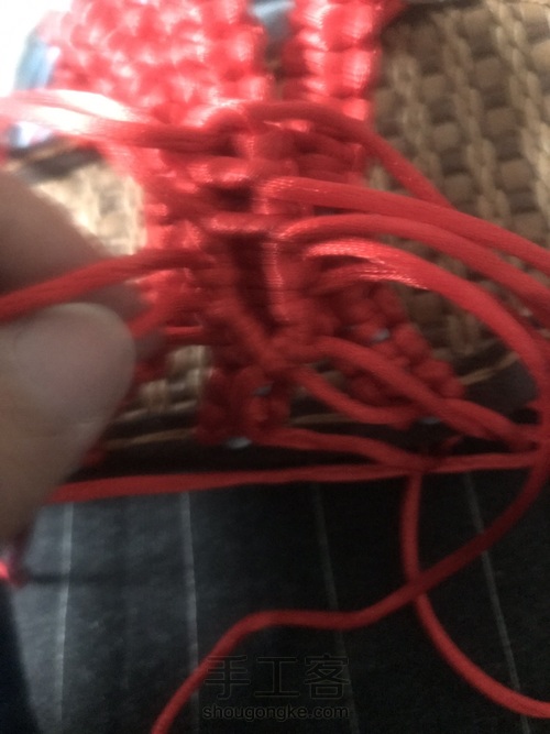 编织立体蝴蝶凉鞋 第9步