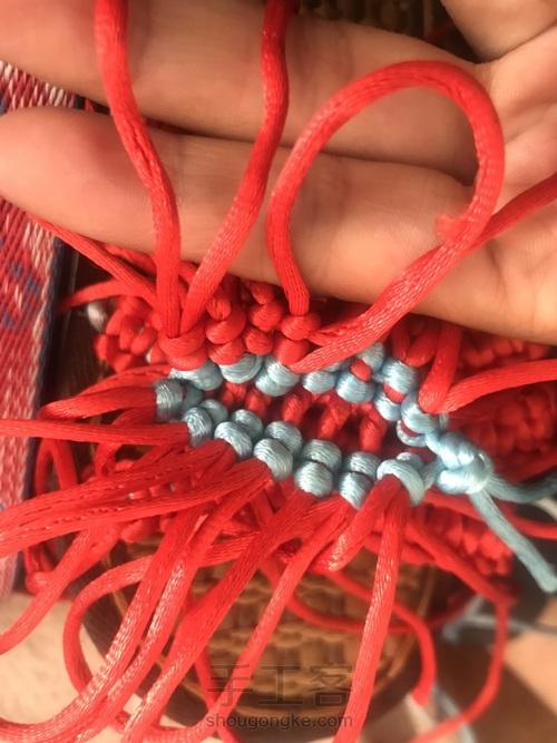 编织立体蝴蝶凉鞋 第12步