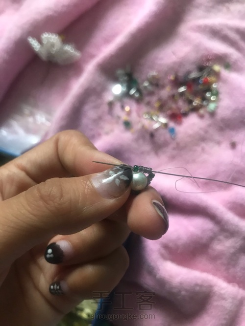 耳饰 发卡都可以 第9步