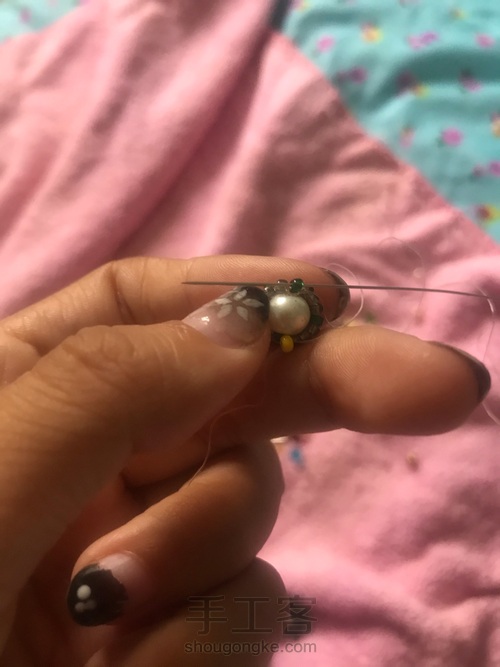 耳饰 发卡都可以 第13步