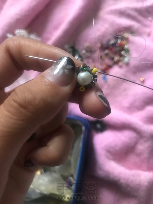 耳饰 发卡都可以 第14步