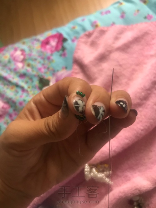 耳饰 发卡都可以 第23步