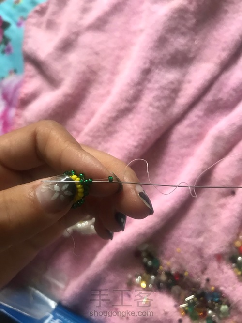 耳饰 发卡都可以 第24步