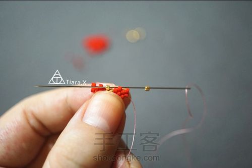 小小的民族风手链教程 第13步