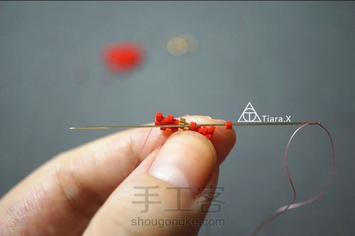 小小的民族风手链教程 第17步