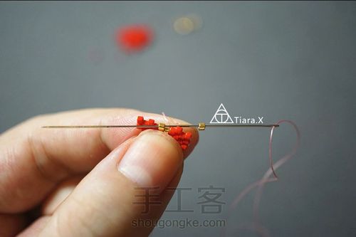 小小的民族风手链教程 第18步