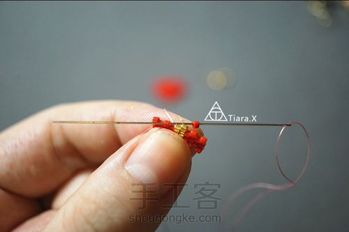 小小的民族风手链教程 第19步
