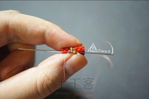 小小的民族风手链教程 第26步