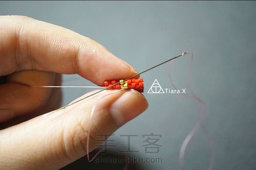 小小的民族风手链教程 第27步