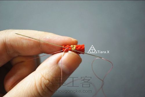 小小的民族风手链教程 第28步