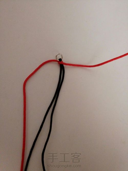 一条红绳，一寸相思 第2步