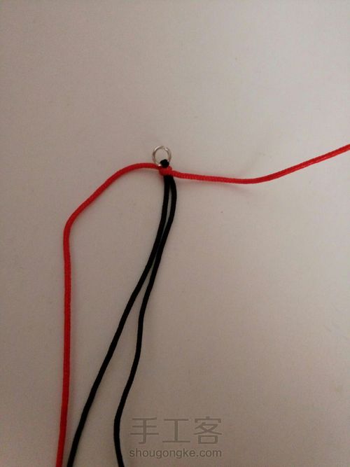 一条红绳，一寸相思 第2步