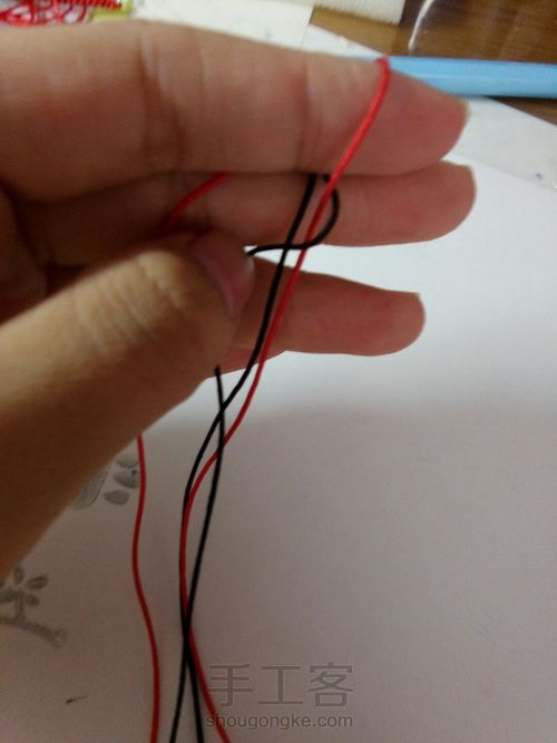 一条红绳，一寸相思 第4步