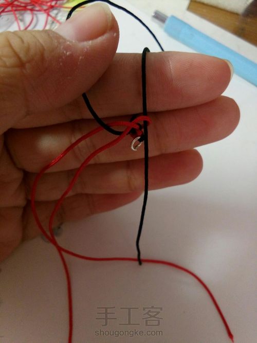 一条红绳，一寸相思 第6步