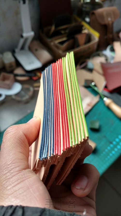 做一个边油的卡位 第9步