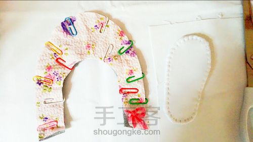 婴儿鞋 第3步