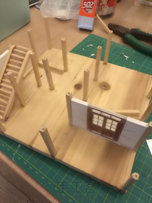 老房子模型制作 第1步