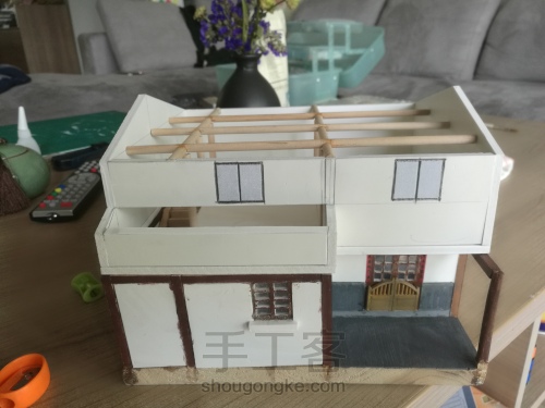 老房子模型制作 第14步