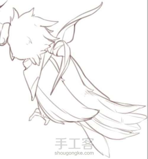 【原创】幼年银灰过程 第2步