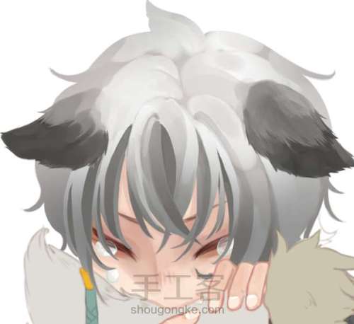 【原创】幼年银灰过程 第5步