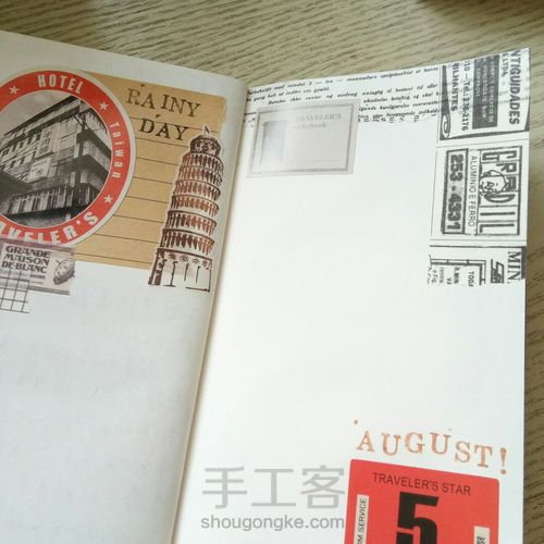 ［手帐］5分钟搞定复古风手帐Ⅱ 第12步