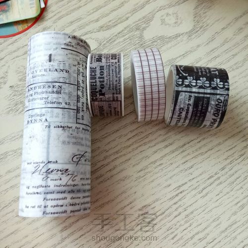 ［手帐］5分钟搞定复古风手帐Ⅱ 第2步