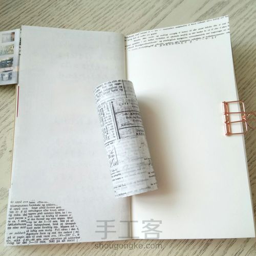 ［手帐］5分钟搞定复古风手帐Ⅱ 第4步