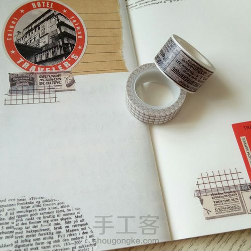 ［手帐］5分钟搞定复古风手帐Ⅱ 第7步