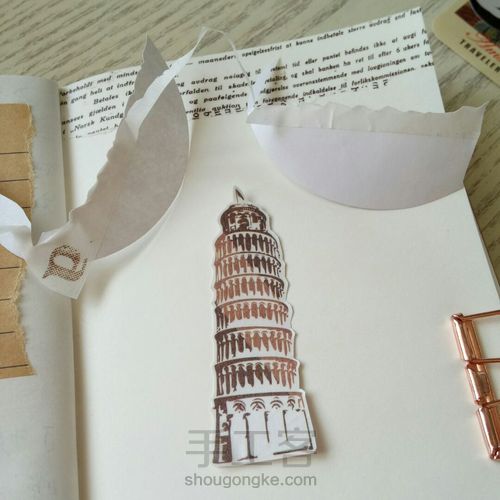 ［手帐］5分钟搞定复古风手帐Ⅱ 第9步