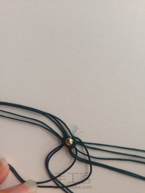 圈圈手链 第1步