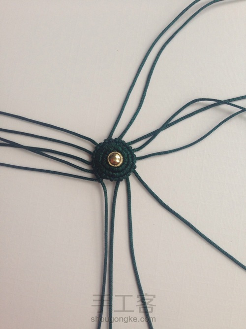 圈圈手链 第4步