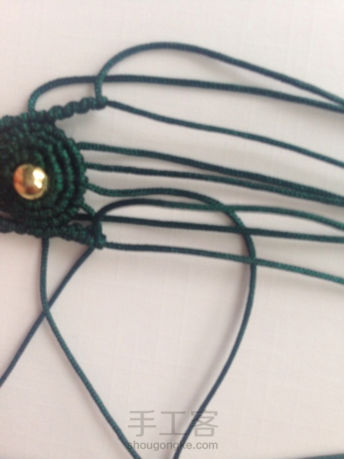 圈圈手链 第7步