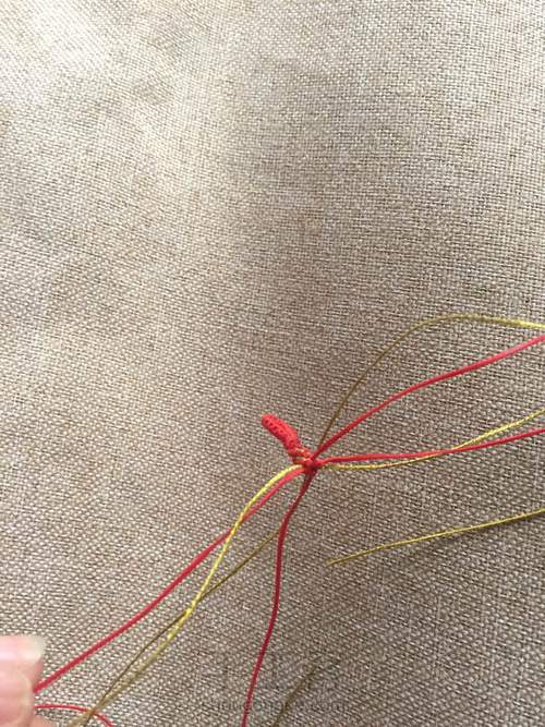 ⚡️闪电手绳 第3步